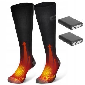 Electric Heated Socks for Men Women Battery Powered Heated Socks Rechargeable Feet Warmer with 4 Temperature Levels Indoor Outdoor Machine Washable Electric Heated Socks for Men Women Battery Powered Heated Socks Rechargeable Feet Warmer with 4 Temperature Levels Indoor Outdoor Machine Washable